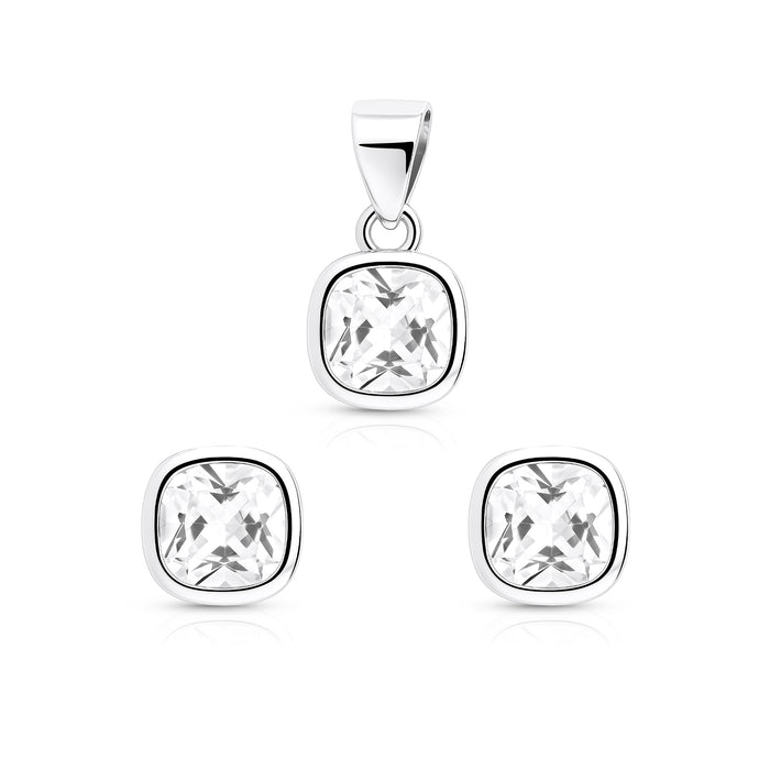 Solitaire Pendant Set