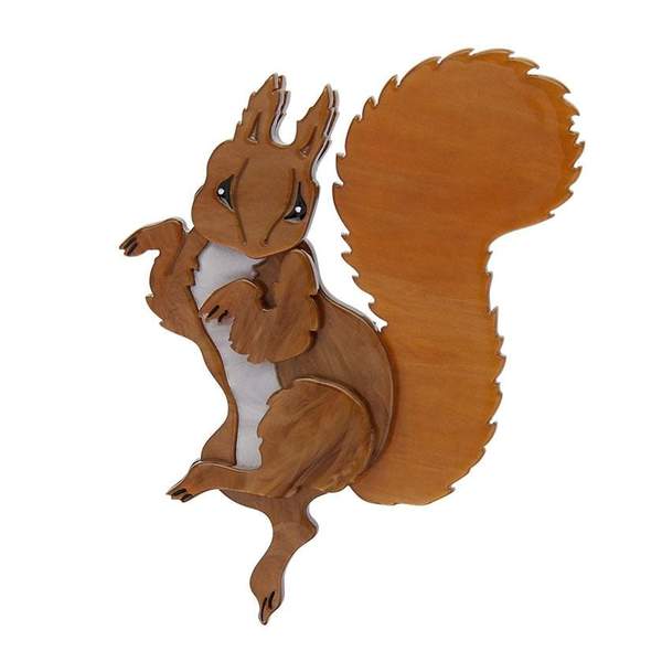 Squirrel Nutkin Brooch | Erstwilder x Peter Rabbit (2019)