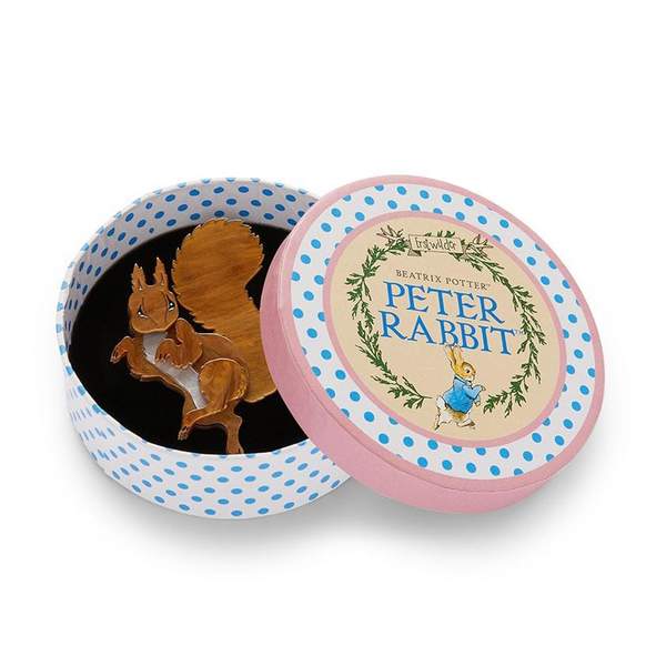 Squirrel Nutkin Brooch | Erstwilder x Peter Rabbit (2019)