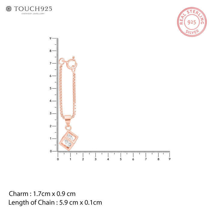 Stacked Square Charm