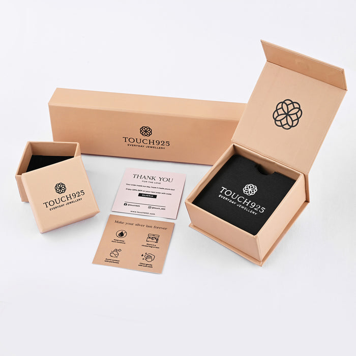Star Charm Bracelet with Black Beads