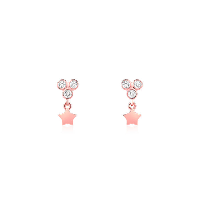 Star Dangle Stud Earring
