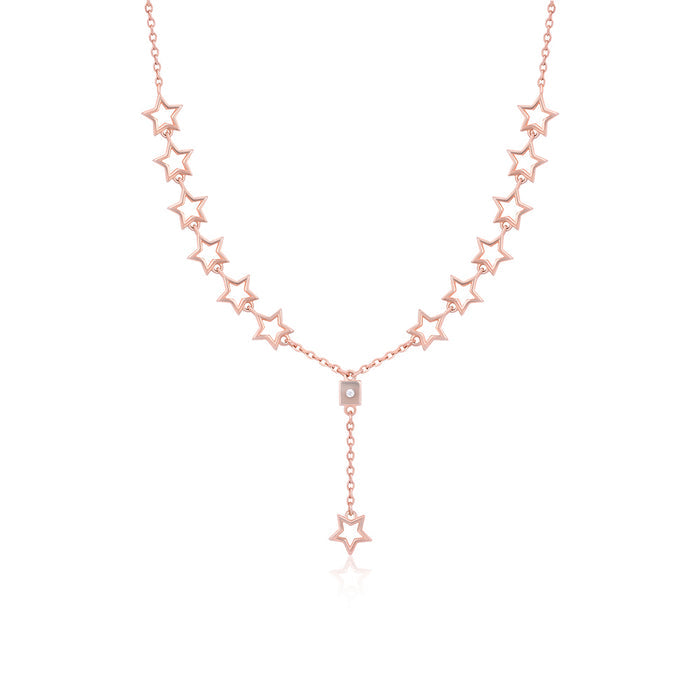 Stellar Rose Gold Necklace