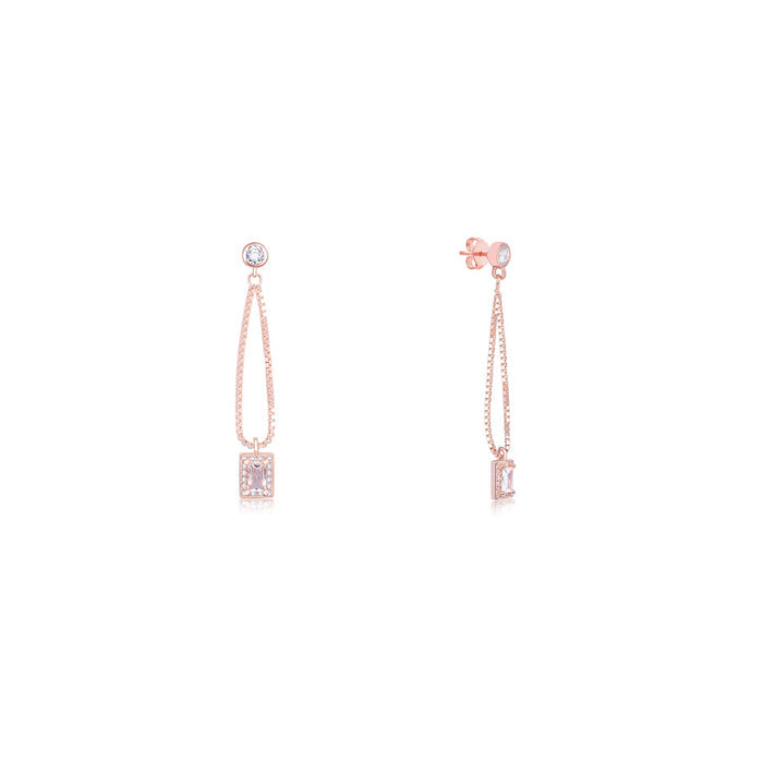 Stone Drop Earrings