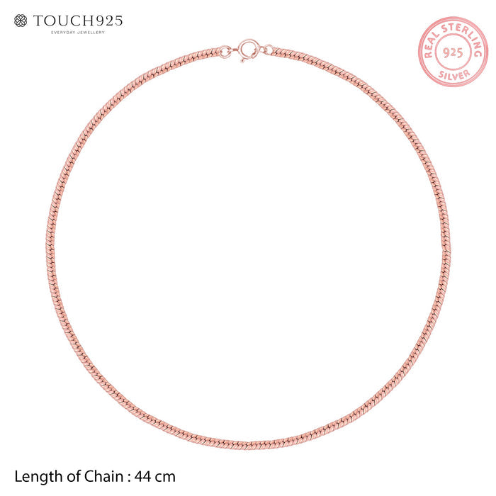 Textured Snake Chain