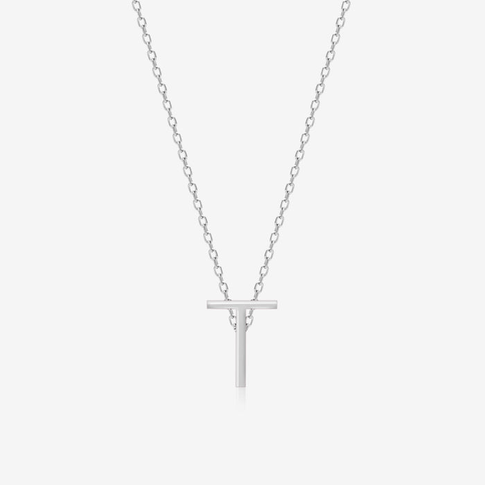 Timeless T Initial Necklace