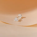 Triangular Silver Nose Pin