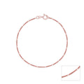 Twilight Shine Silver Anklet