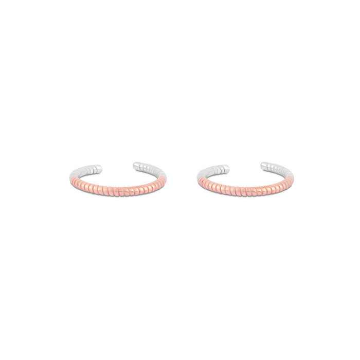 Twist Ridge Toe Ring