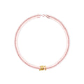 Twisted Rose Gold Charm Bracelet