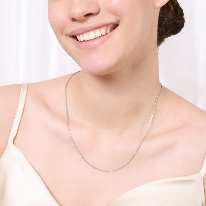 Women Silver Chain