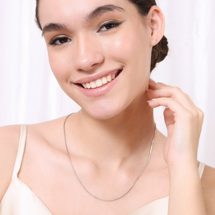 Women Silver Chain