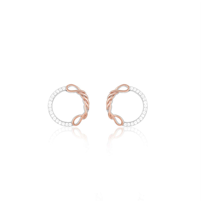Two-Tone Elegance Pendant set
