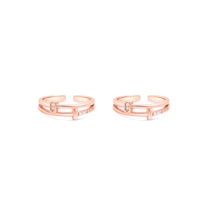 Verona Silver Toe Ring