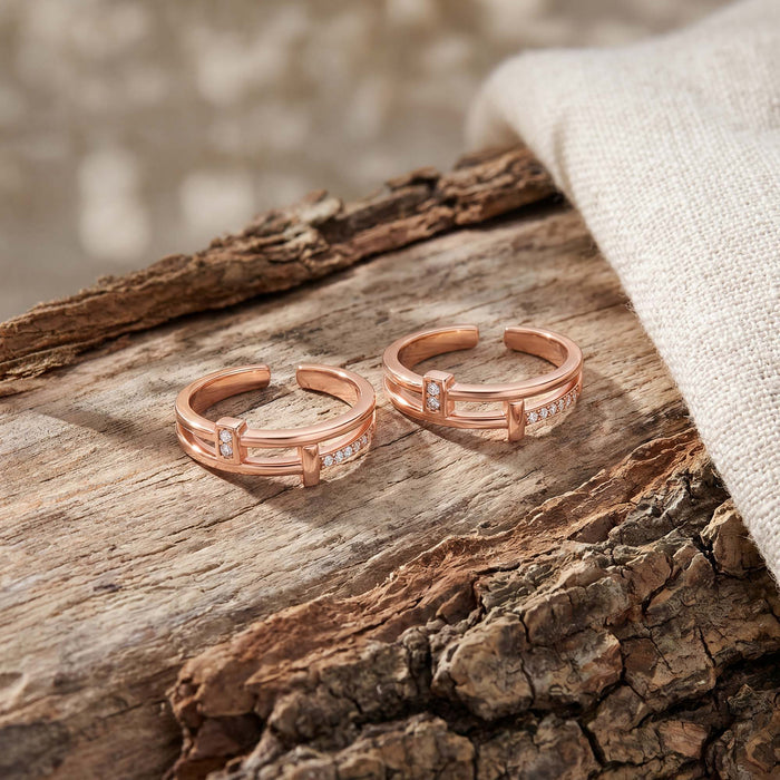 Verona Silver Toe Ring