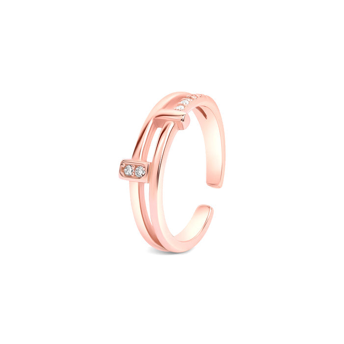 Verona Silver Toe Ring