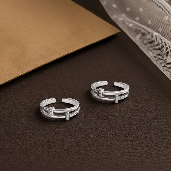 Verona Silver Toe Ring