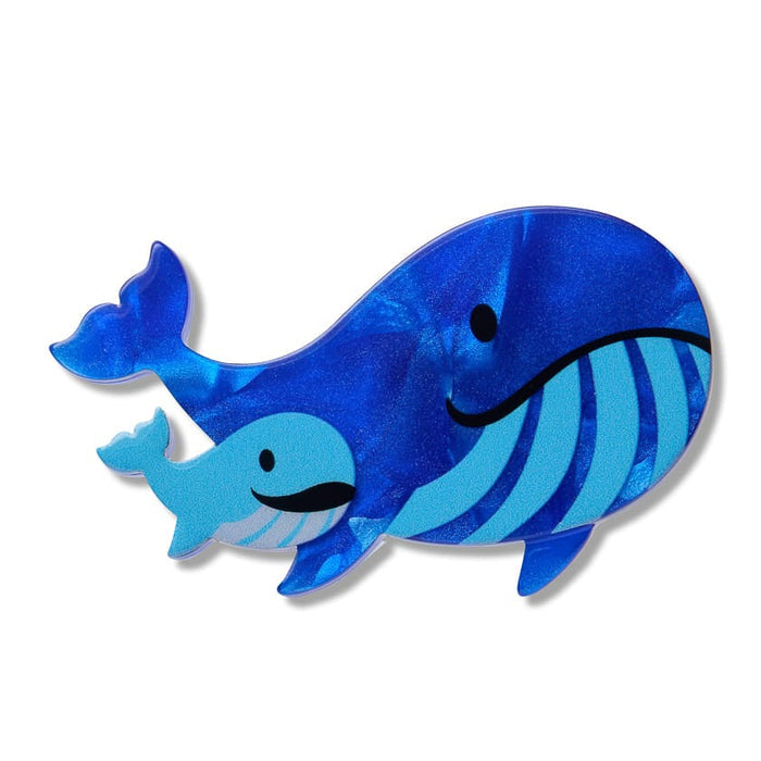 Whales Simplified Mini Brooch - Erstwilder By Your Side Brooch (2026)