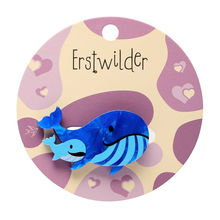 Whales Simplified Mini Brooch - Erstwilder By Your Side Brooch (2026)
