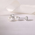 White Disco CZ Tops