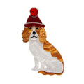 Wintertime Walkies Brooch - Erstwilder Whatever the Weather (2020)