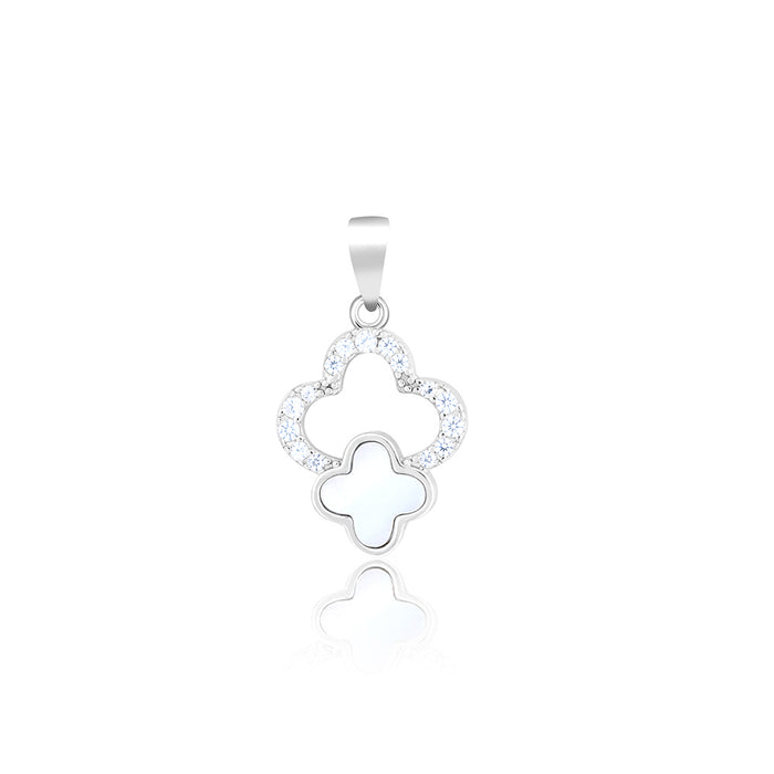 Zircon Bloom Pendant Set
